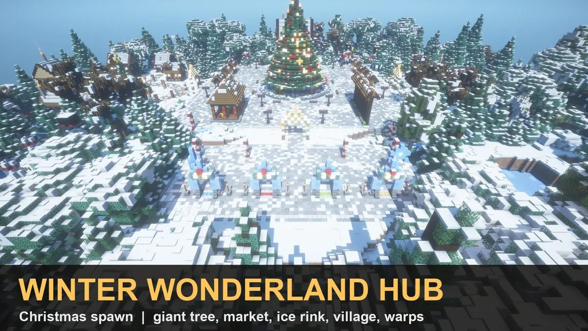 Winter Wonderland Hub. One of our premade hubs