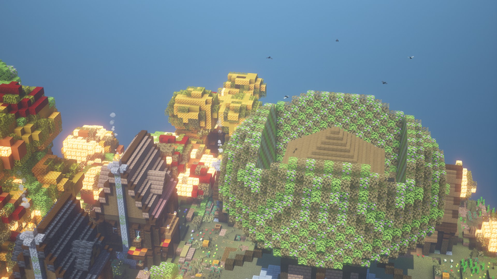 The grove from the far side